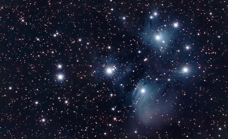 The Pleiades Reflection Nebulas